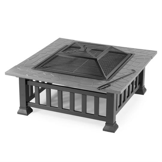 Нова 3в1 маса 'Fire Pit' - барбекю - BBQ, камина, ледарка - Image 8